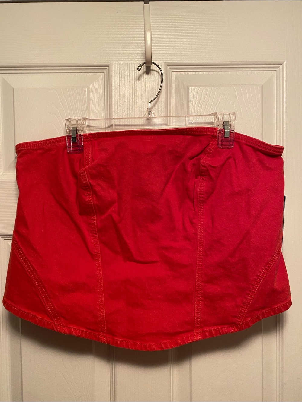 Universal Thread Red Strapless Bustier…size 17